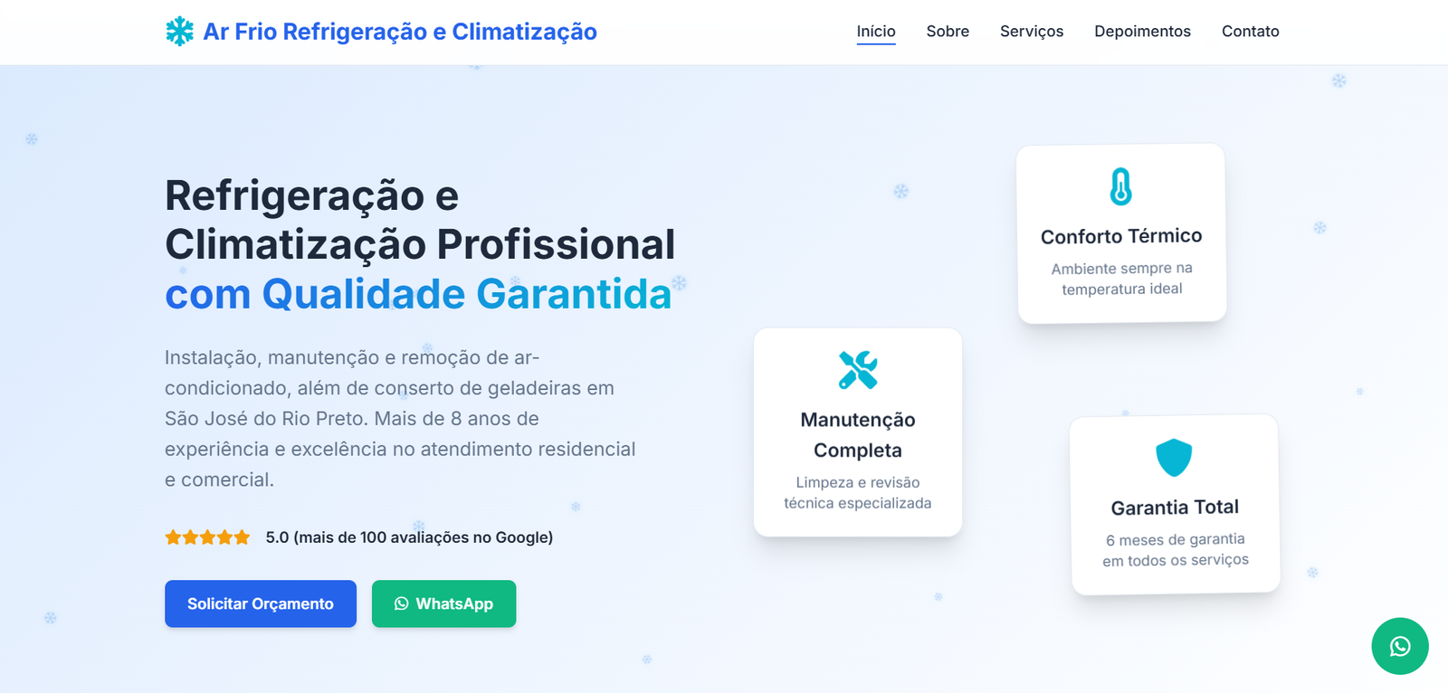 Ar Frio Refrigeração e Climatização