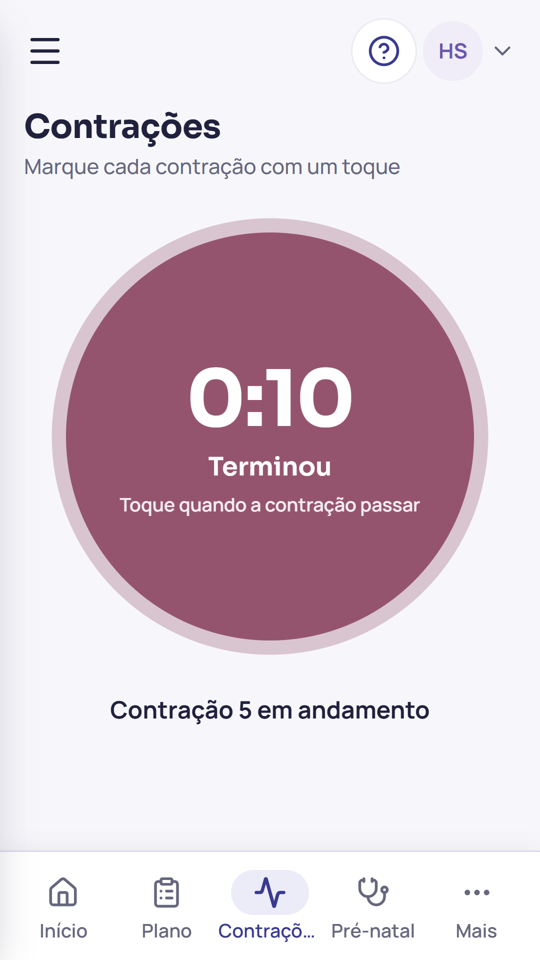 Acompanhamento que cabe na rotina — tela complementar